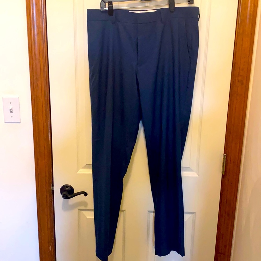 NWT Navy slim fit dress pants